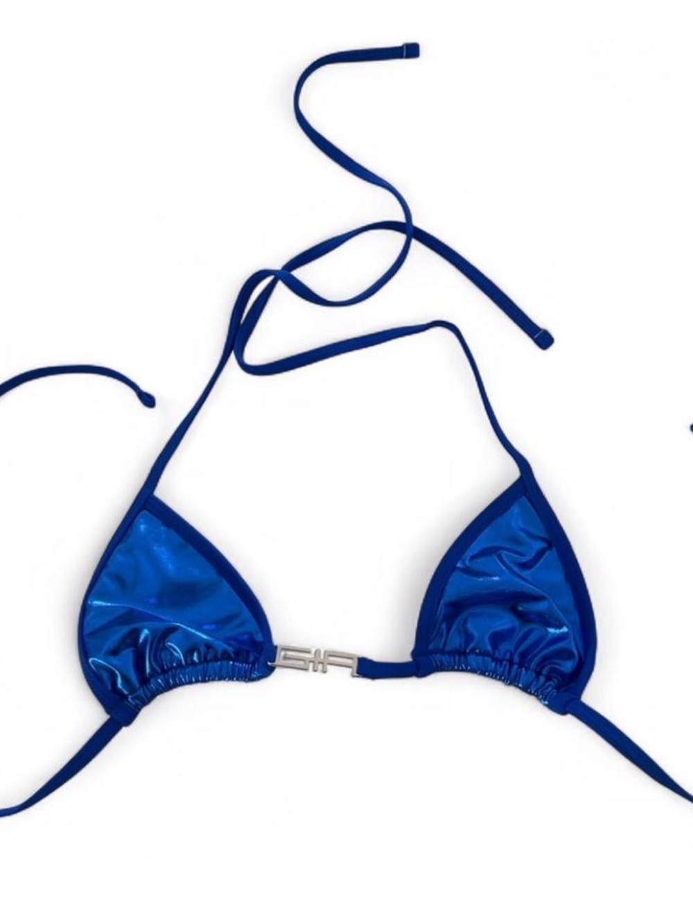 I.AM.GIA Aloha Bikini Top in Blue